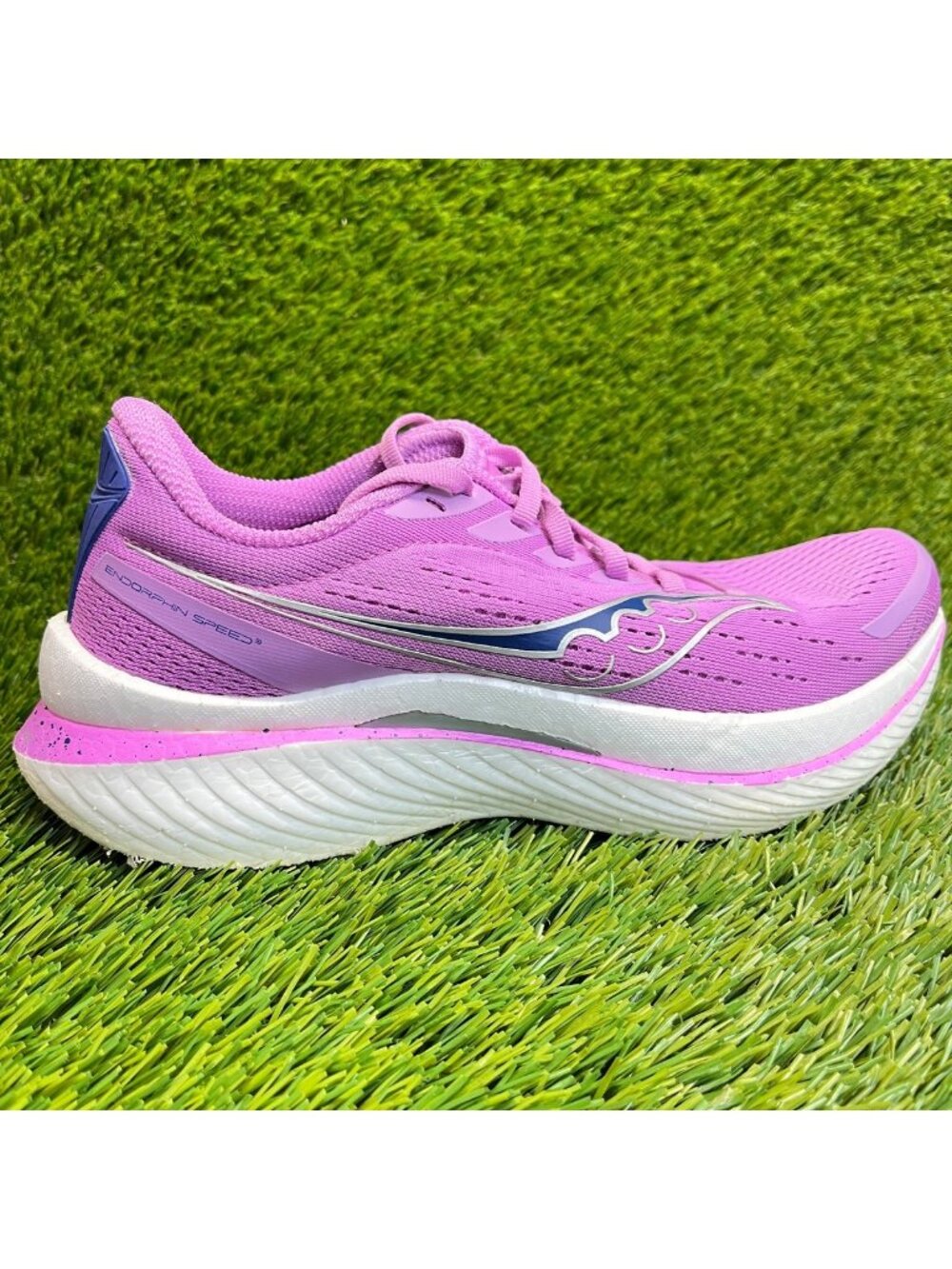 Saucony Endorphin Speed 3 Womens Size 8.5 Purple Athletic Running Shoes Sneakers